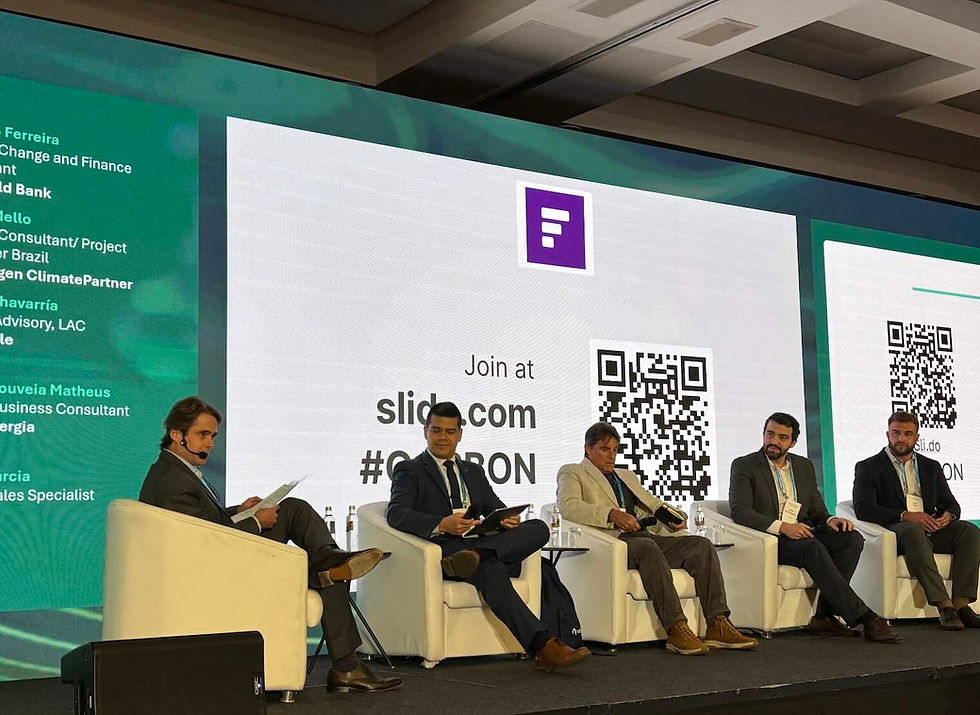 Painel: Da Ambição à Ação. O que os Compradores de Créditos de Carbono Buscam?