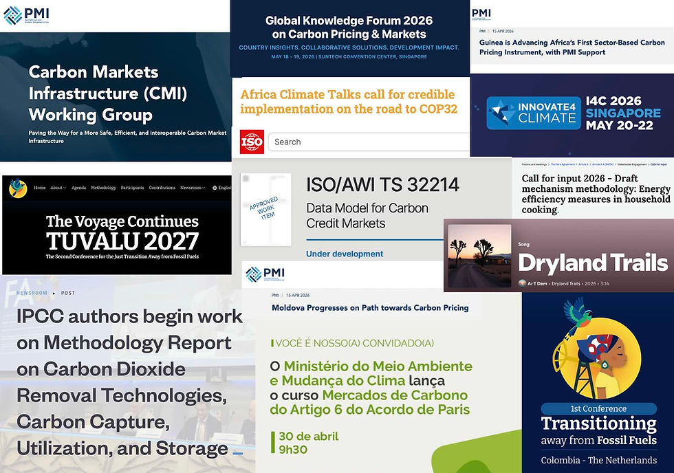 Mosaico Carbon Credit Markets Week 18 2026