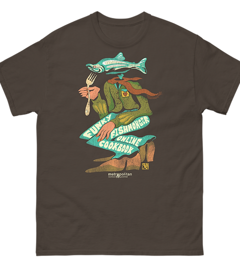 VINTAGE FISHMAN TEE | metroseafood-live