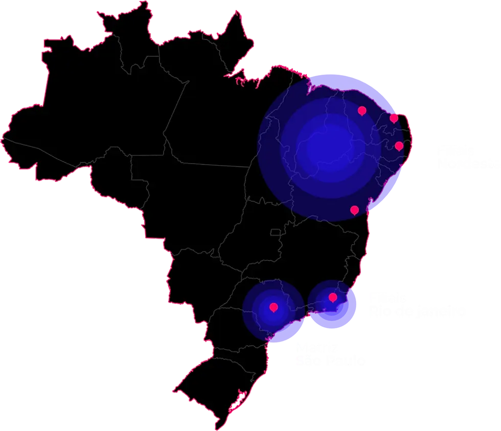 Mapa Atendimento - SNE Audiovisual E Cenografia