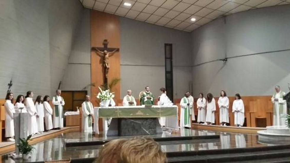 20 settembre 2015 Prima messa a San Marcello
