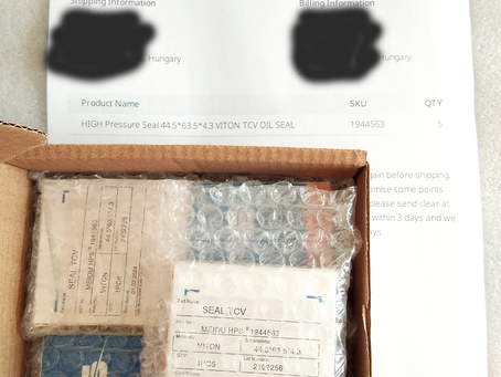 Delivered to Hungary! HIGH Pressure Seal 44.5*63.5*4.3 VITON TCV OIL SEAL