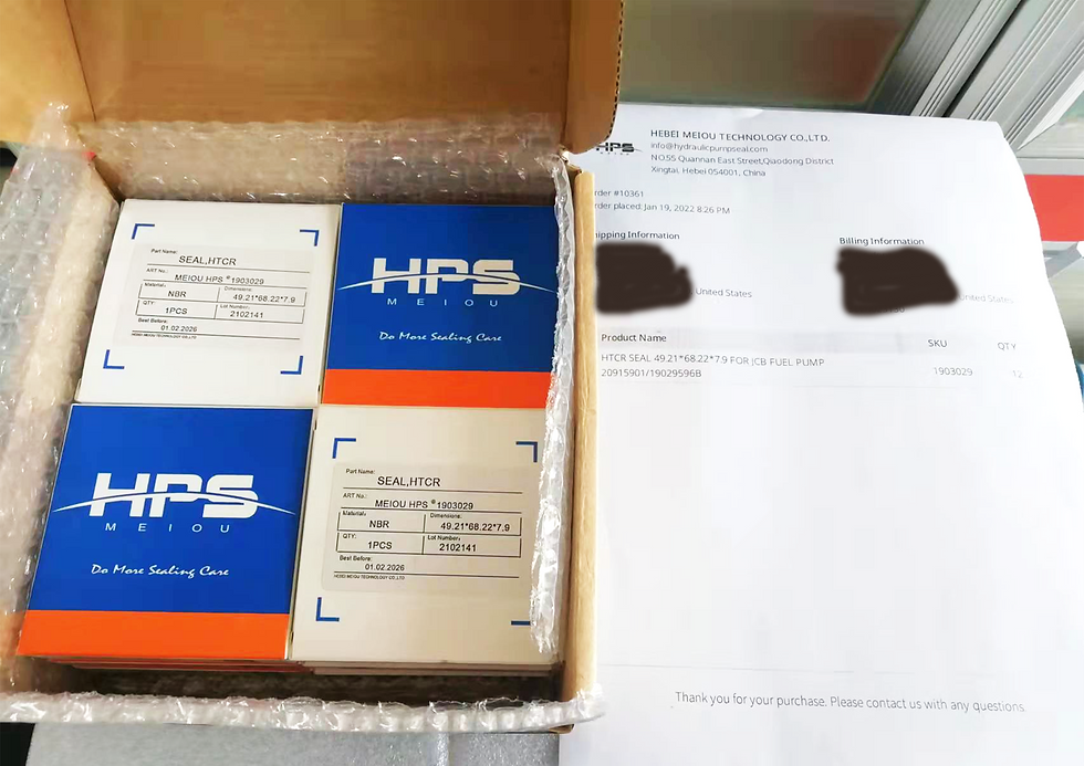 HTCR SEAL 49.21x68.22x7.9 FOR JCB FUEL PUMP 20915901/19029596B