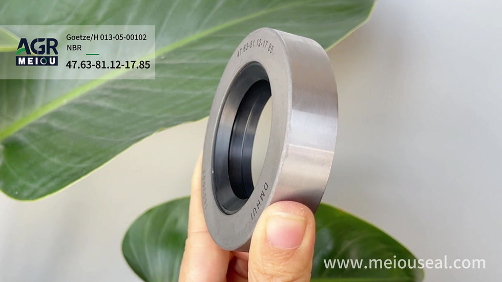 Miniature : GOETZE/H 013-05-00102 MAINTENANCE CRANKSHAFT SEAL 47.63*81.12*17.85  NBR
