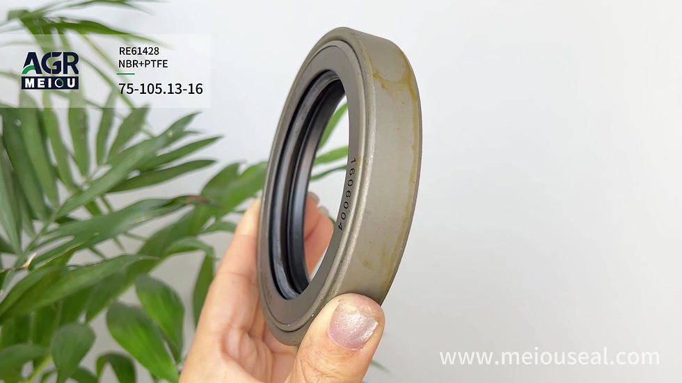 Miniatura: RE61248 MAINTENANCE SHAFT SEAL 75*105.13*16  PTFE+NBR,JOHN DEERE TRACTOR WHEEL HUB