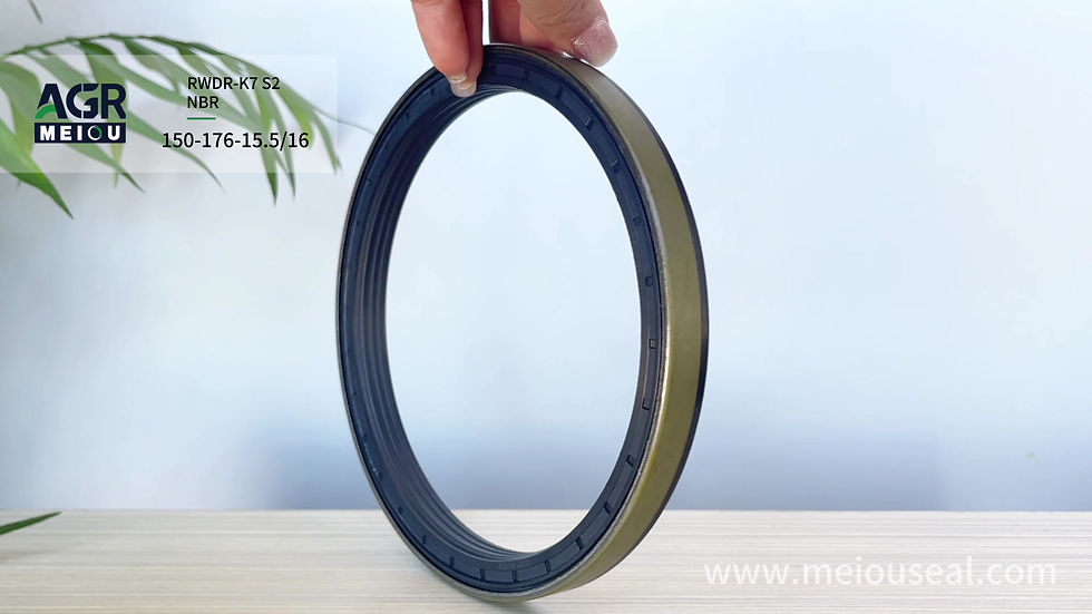 Miniature : NEW HOLLAND 9968085 WHEEL HUB FRONT AXLE CRANKSHAFT SEAL 150*176*15.5/16 NBR