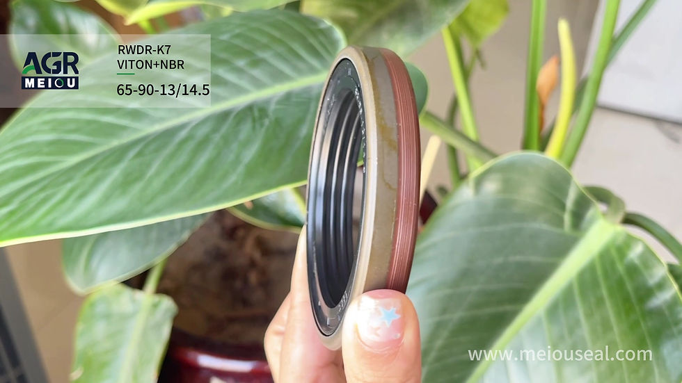 Miniatura: IVECO 40102290 WHEEK HUB FRONT AXLE CRANKSHAFT SEAL 65*90*13/14.5 VITON+NBR