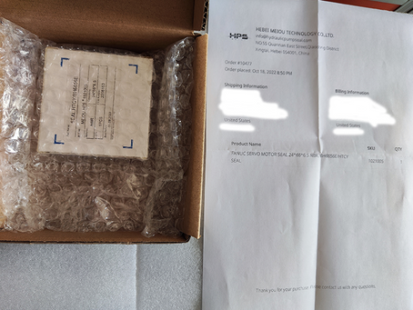 Delivered to United States! 1PCS OF FANUC SERVO MOTOR SEAL 24*66*6.5 NBR, BH6656E/HTCY SEAL