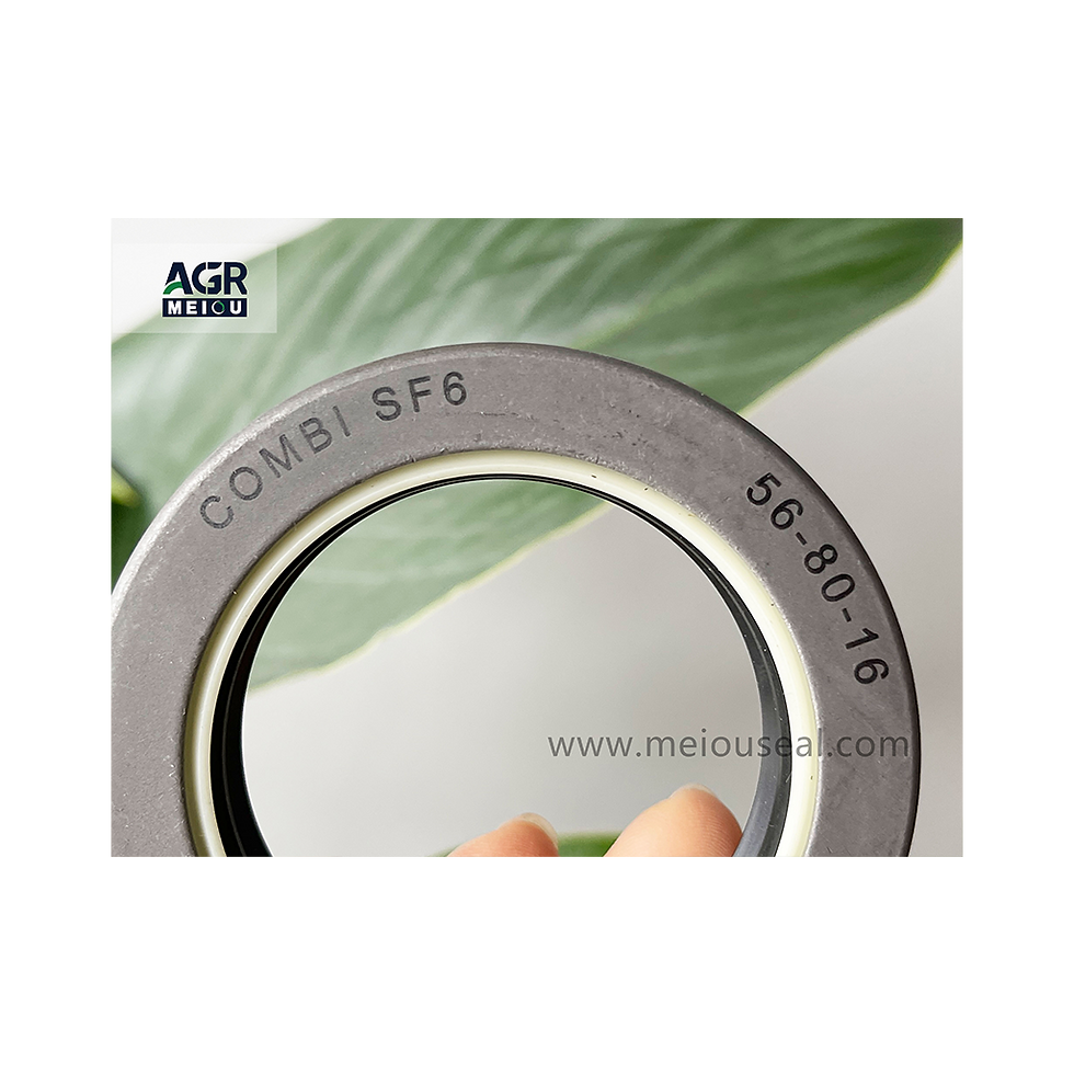 Miniatura: JOHN DEERE TRACTOR CRANKSHAFT AXLE SEAL 56*80*16 NBR+AU
