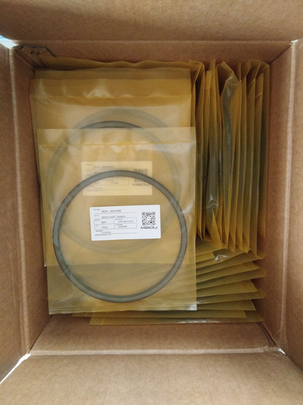 QLFY SEAL 170*186*7.5/10 NBR, NOK/AE8190E