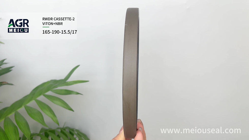 Thumbnail: GRAZIANO TRASMISSIONI 72272 MAINTENANCE CRANKSHAFT SEAL 165*190*15.5/17 VITON+NBR