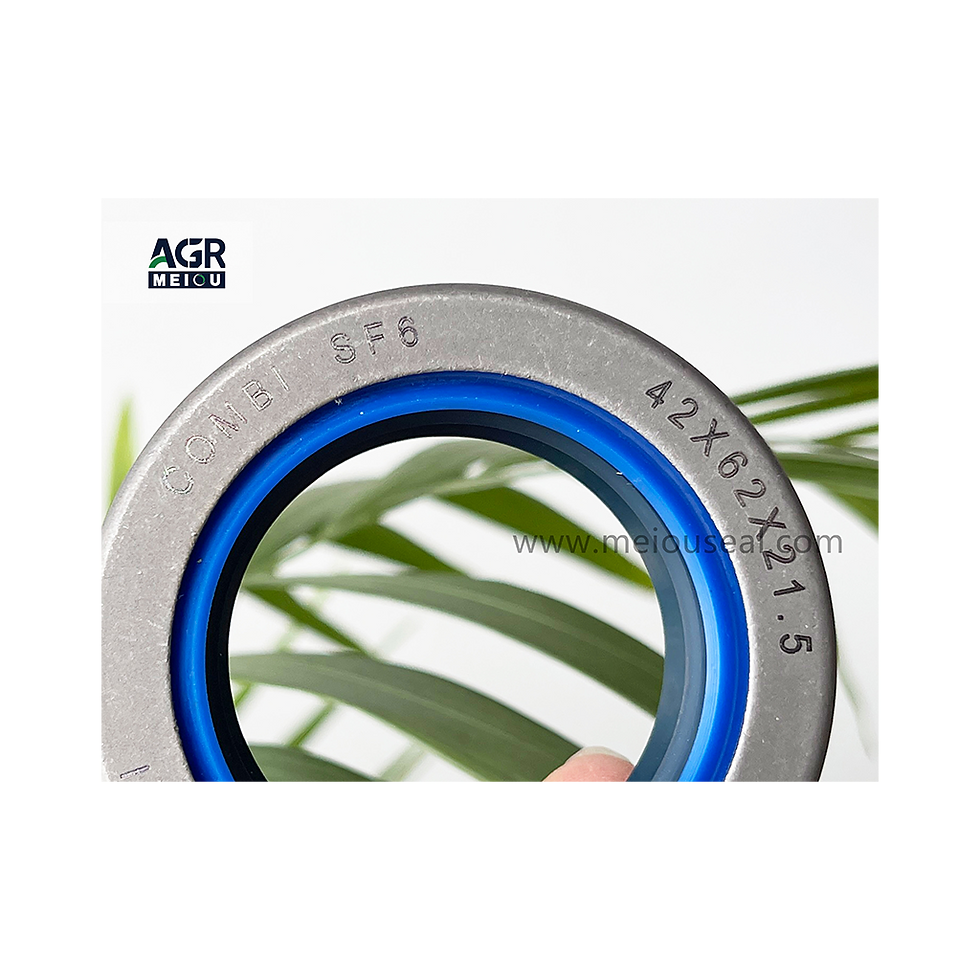 Thumbnail: NEW HOLLAND TRACTOR DIFFERENTIAL DRIVE AXLE SHAFT SEAL 42*62*21.5 NBR+AU