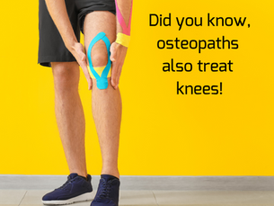 Did you know that osteopaths also treat knees?