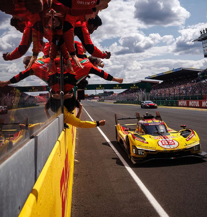 La Ferrari cala il tris a Le Mans 2025