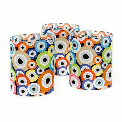 IDISTI VOTIVES - COLORFUL "EVIL EYES" (SET OF 3)