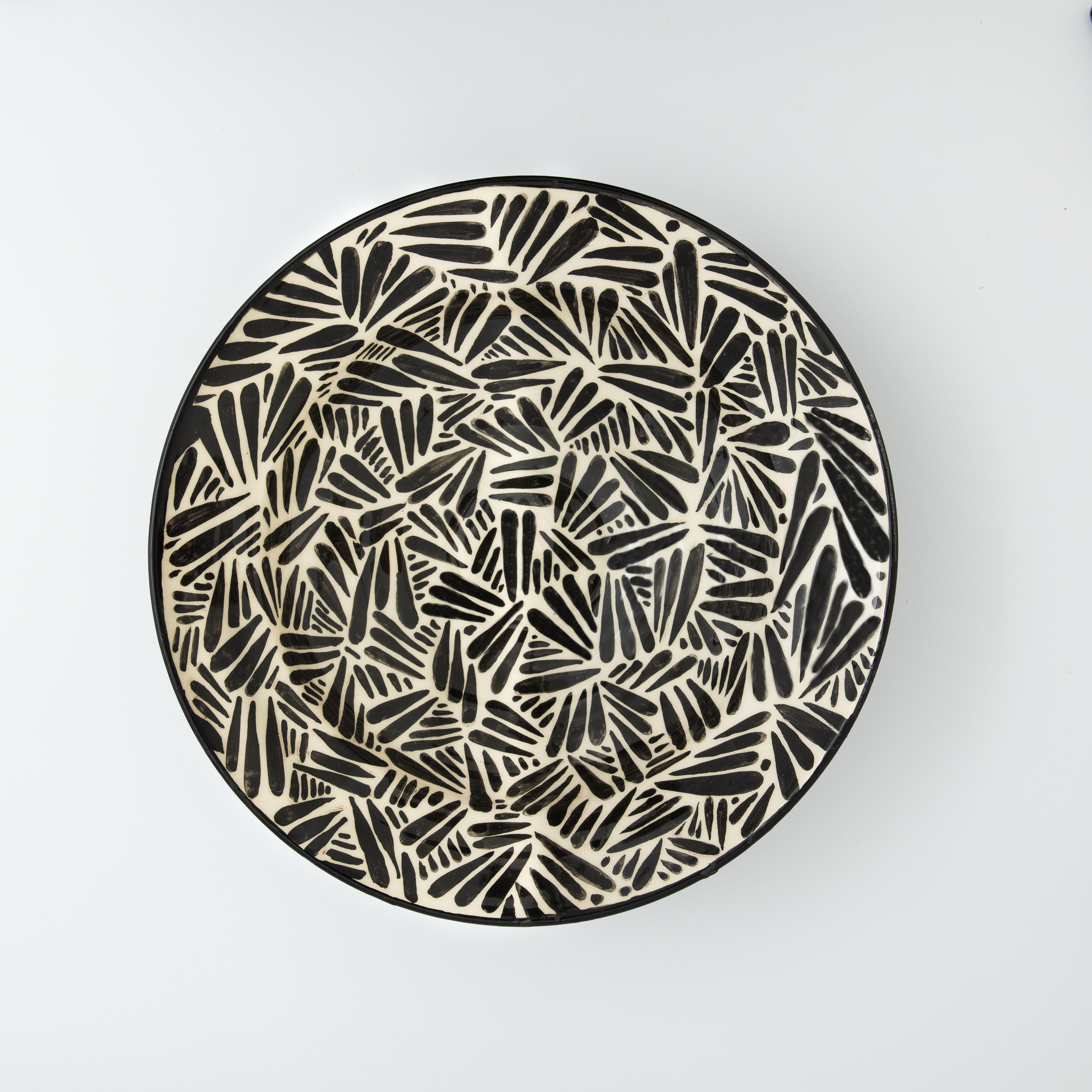 SIFNOS CERAMIC BOWL 11in. (Bowl 84)