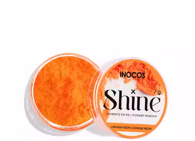 Poudre shine Orange néon pigment INOCOS