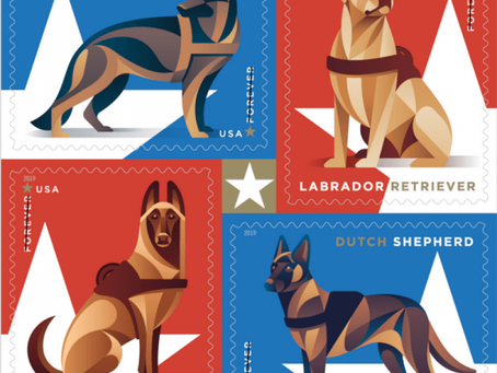 Military Working Dog Stamps
