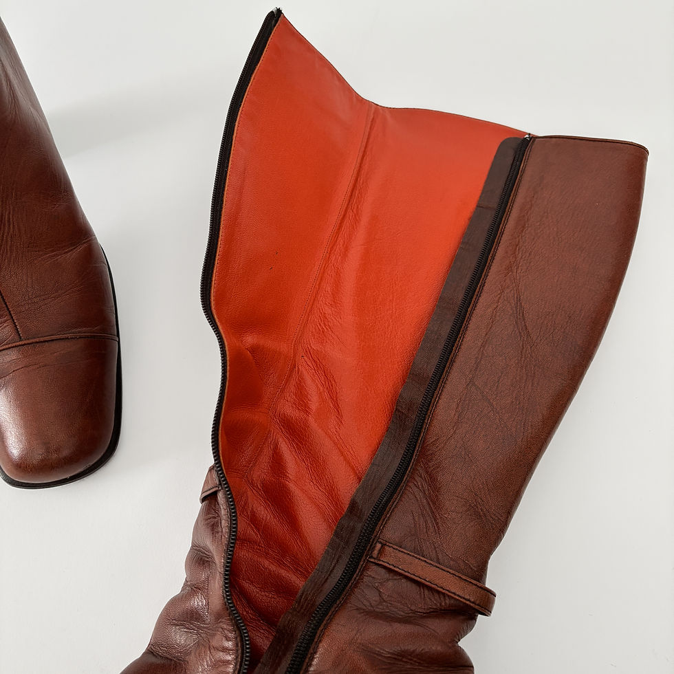 Thumbnail: VINTAGE PRADA CBK LEATHER BOOTS