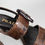Thumbnail: VINTAGE PRADA BROWN PYTHON SANDALS