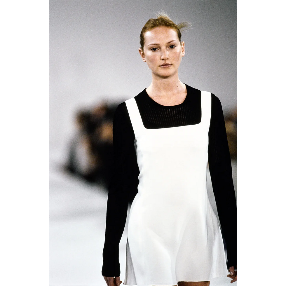Thumbnail: VINTAGE CALVIN KLEIN SS 1994 SILK DRESS