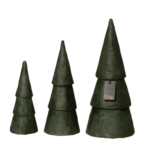 Thumbnail: S/3 Small Pulp Christmas Trees