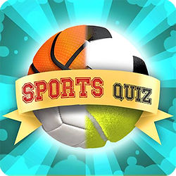 Sports Quiz icon featuring various sports balls