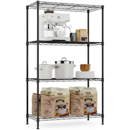 MZG 4-Tier Heavy-Duty Steel Storage Shelf