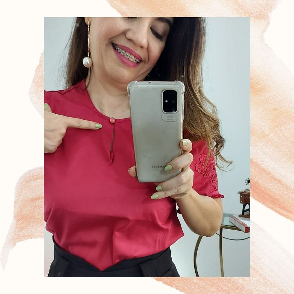 Miniatura: Blusa Tricoline Marsala Bordada Manga