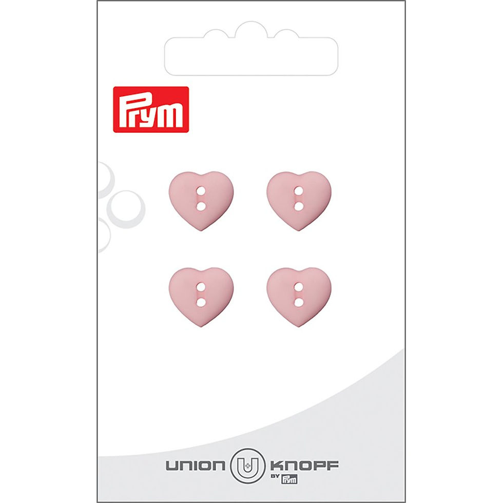 Miniatyrbilde: Prym Knapper 43058 – 2-hull 12mm HJERTE