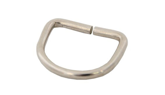 D-ring 20mm.nikkel