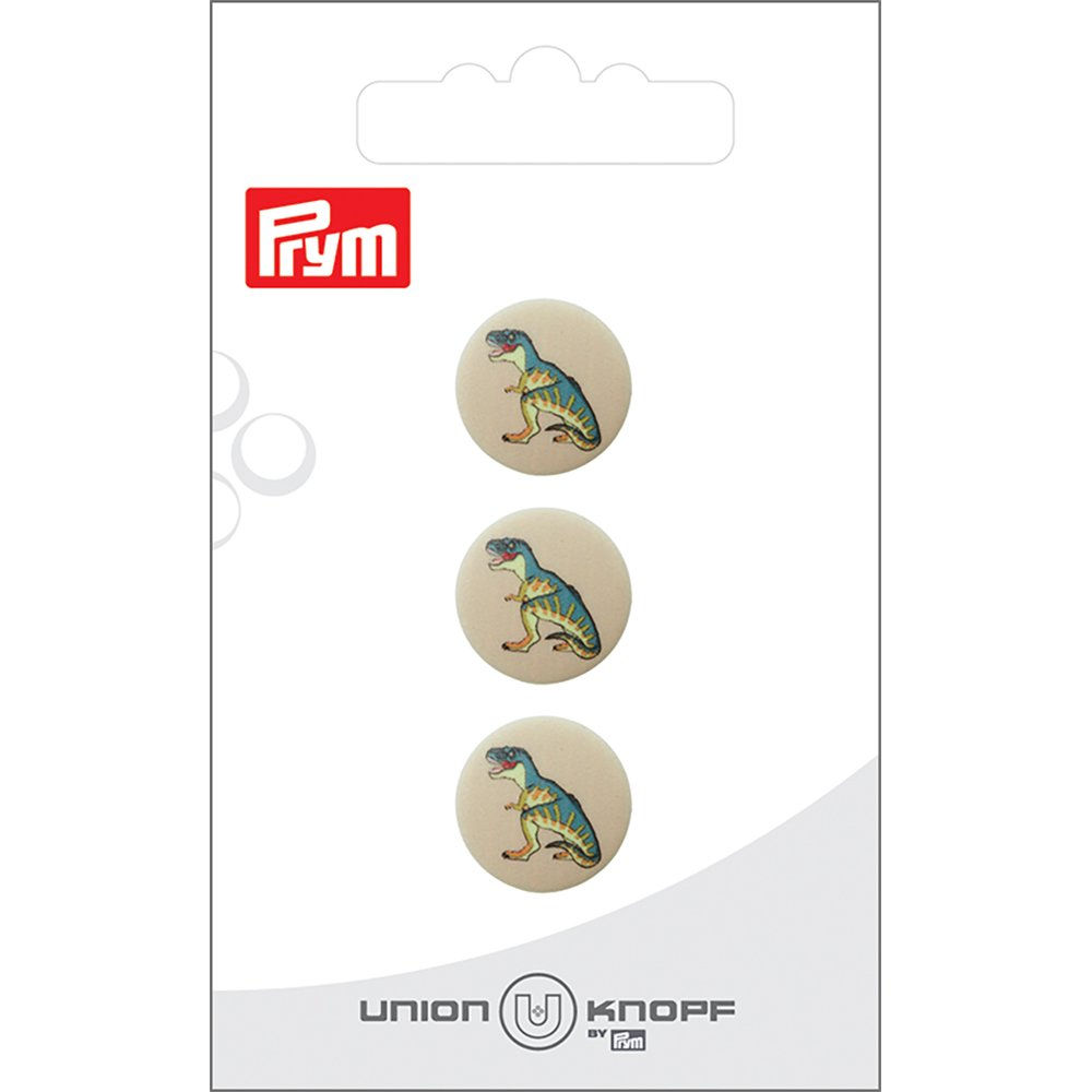 Prym Knapp 453807 Øyeknapper – 15mm 902 DINOSAUR