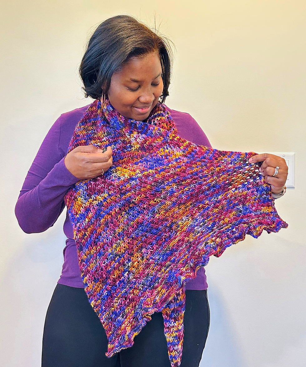Thumbnail: It's Good to be Queen Shawl