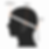 Measure just above the ears, across the forehead, and around the nape.