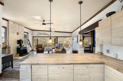 Kitchen and Living Room