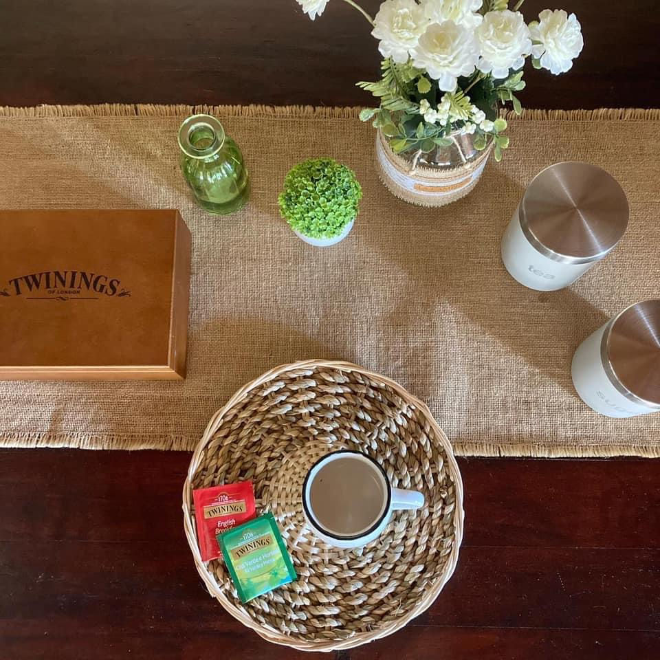 Miniatura: Plato de sitio mimbre+rattan