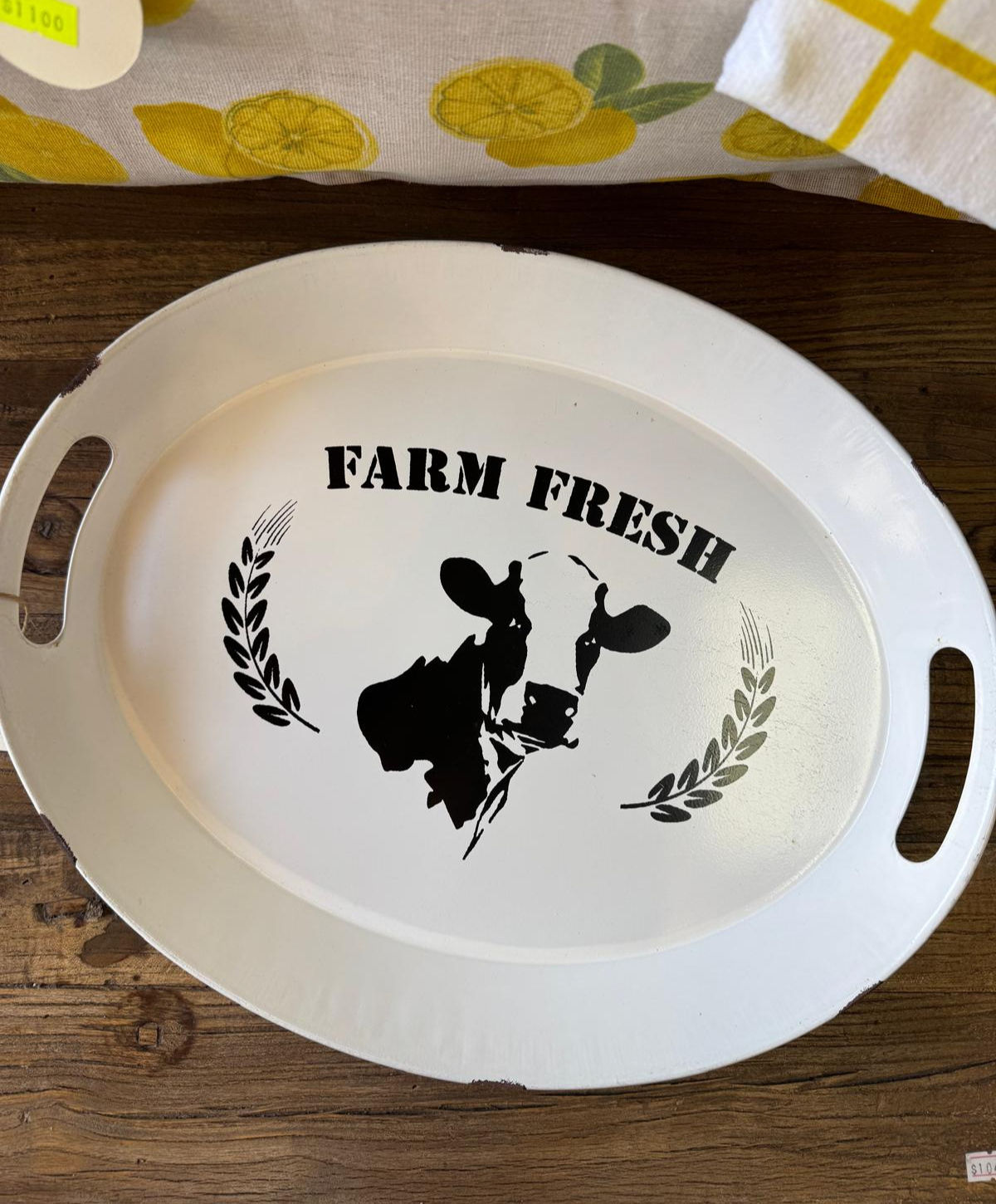 Bandeja de metal linea FARM FRESH