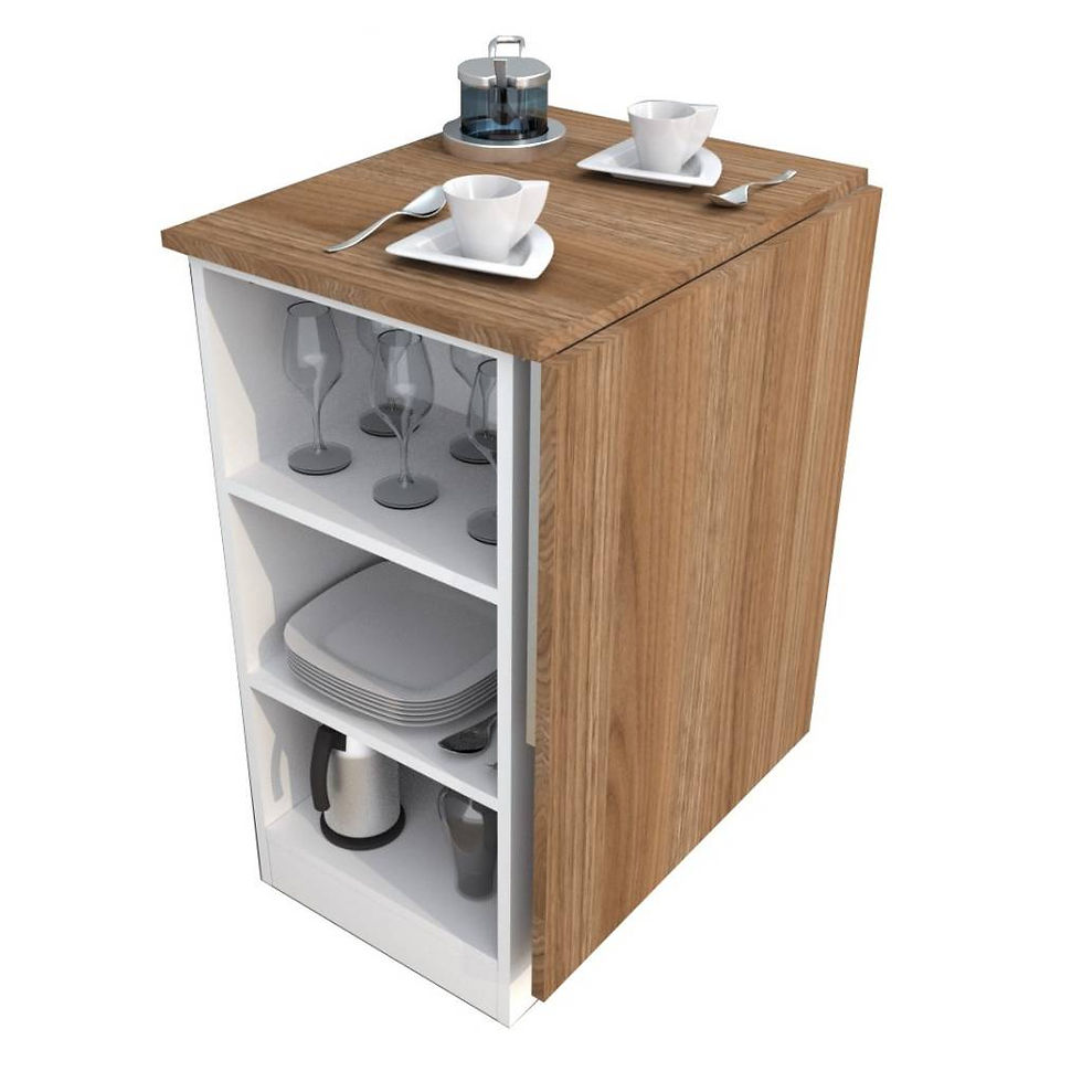 Miniatura: Desayunador plegable 1 puerta