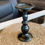 Miniatura: Candelabro metal negro