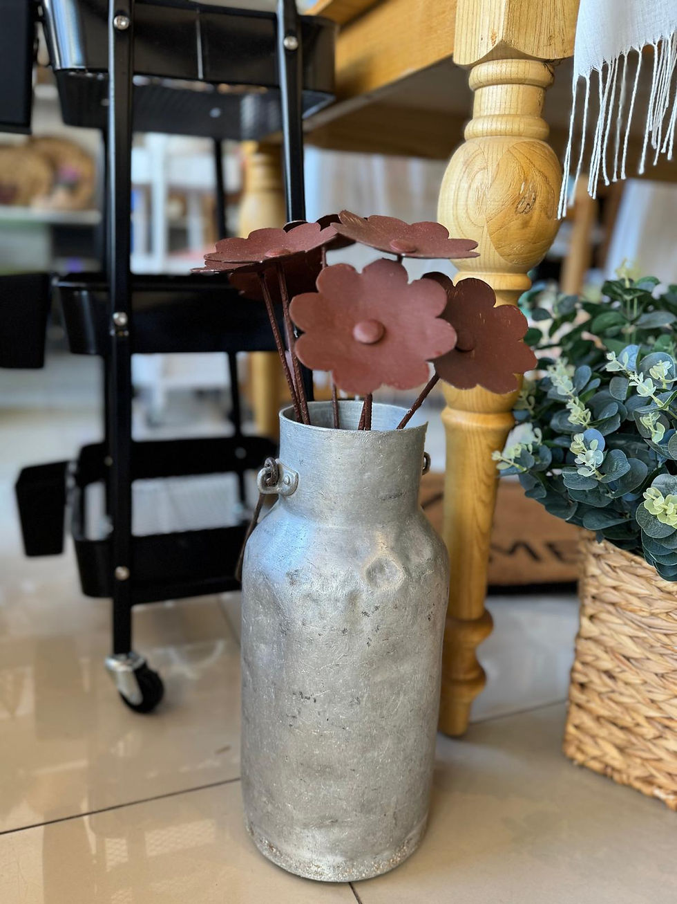 Miniatura: Flores de metal