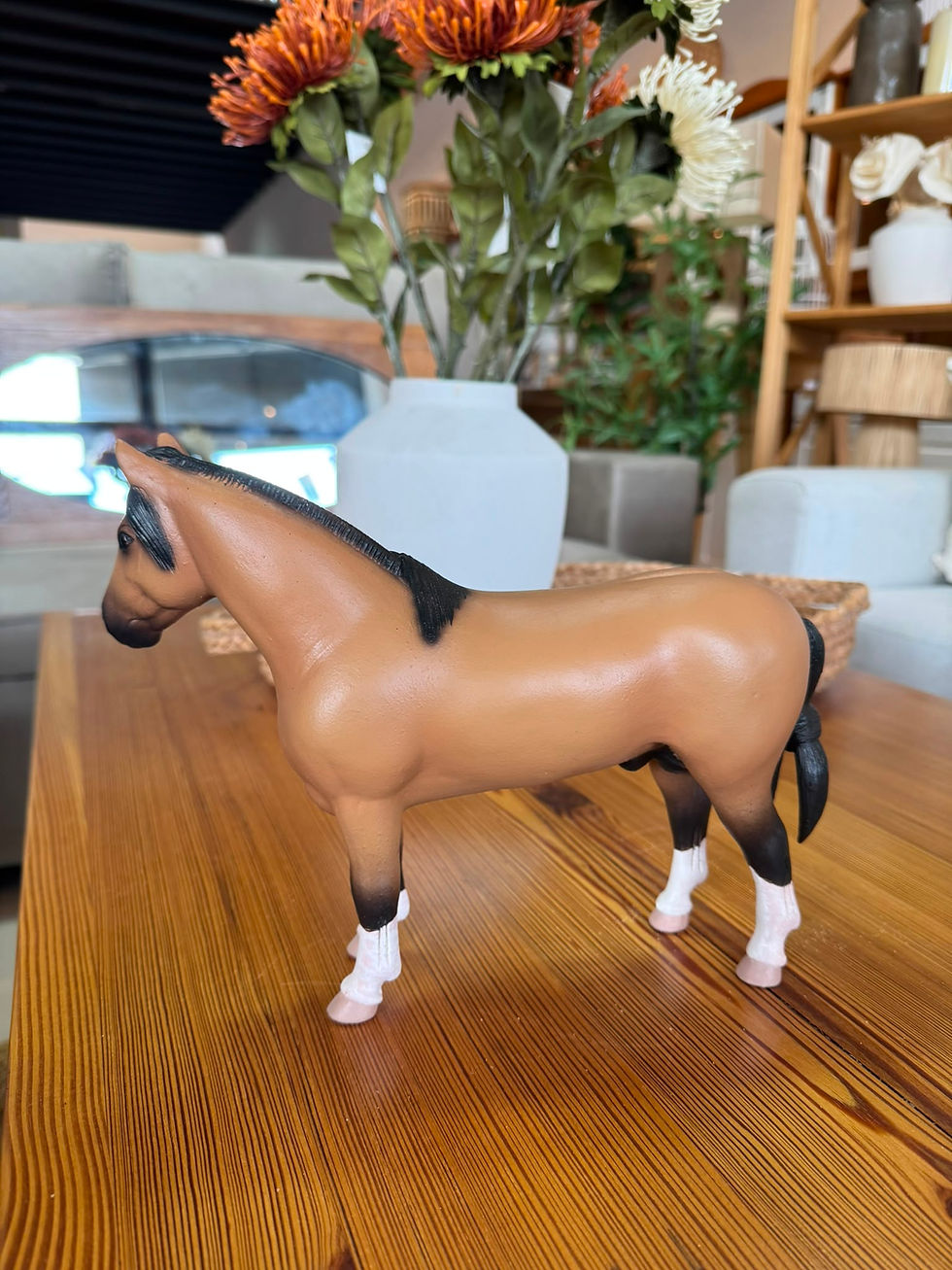 Miniatura: Caballo criollo cola atada (de cerámica) 5