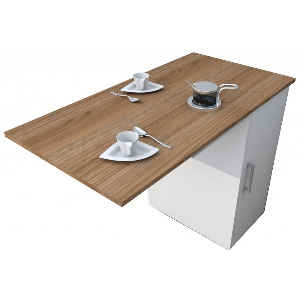 Miniatura: Desayunador plegable 1 puerta