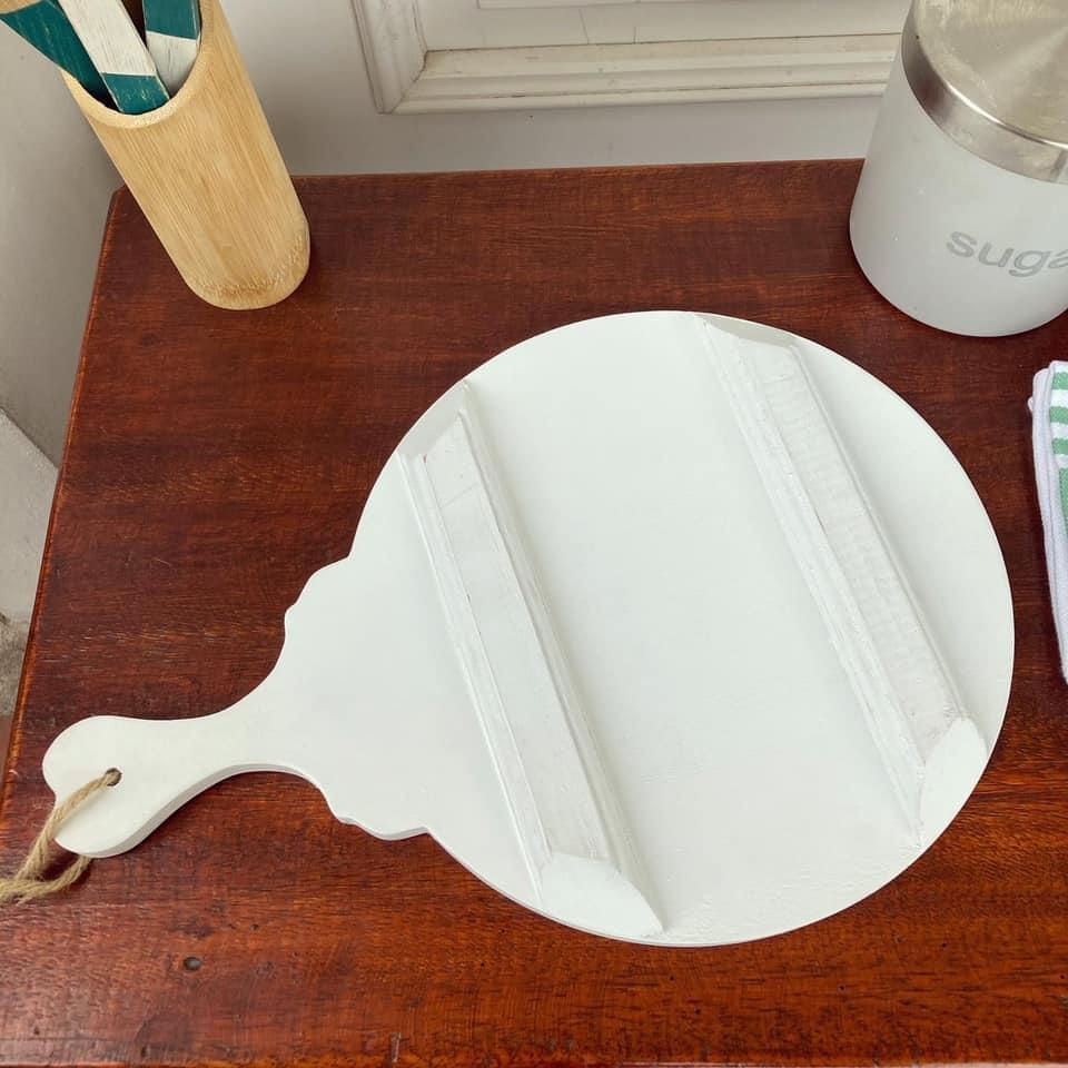 Miniatura: Tabla de madera blanca