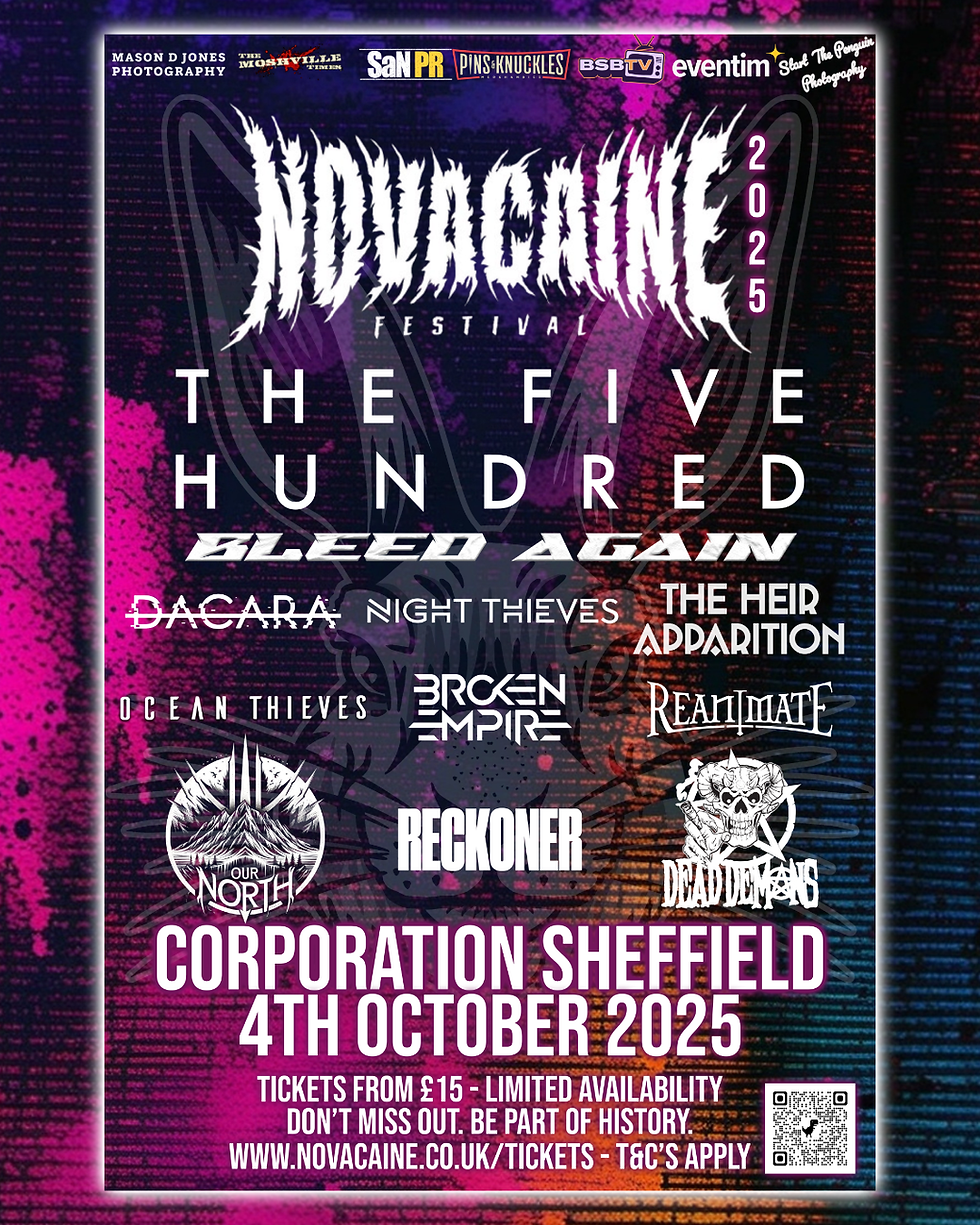 Novacaine Festival 2025