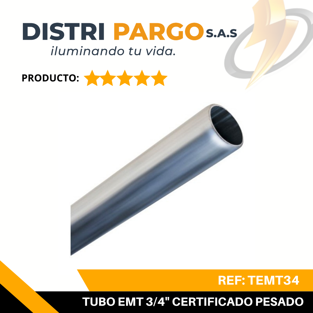 TUBO EMT 3/4 PESADO