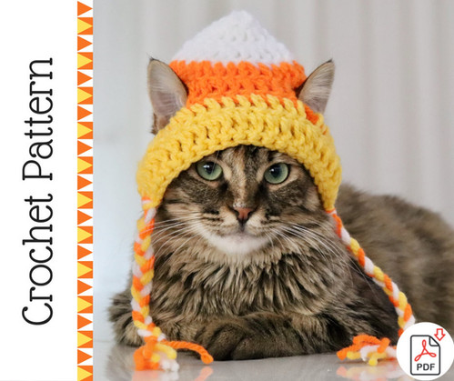 Crochet Tutorial Cat Sombrero Crochet Pattern Free Reindeer