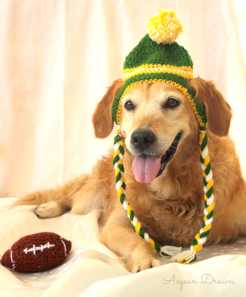 Thumbnail: Beanie Dog Hat Crochet Pattern