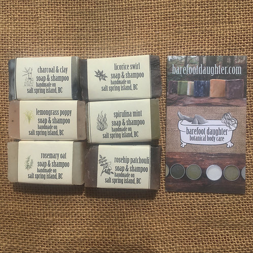 Mini Soap and Shampoo Bars | Barefoot-Daughter