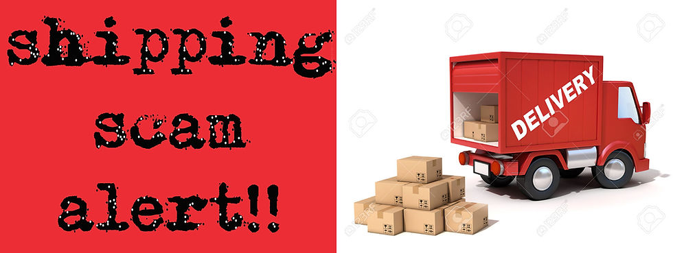 shipping scam alert