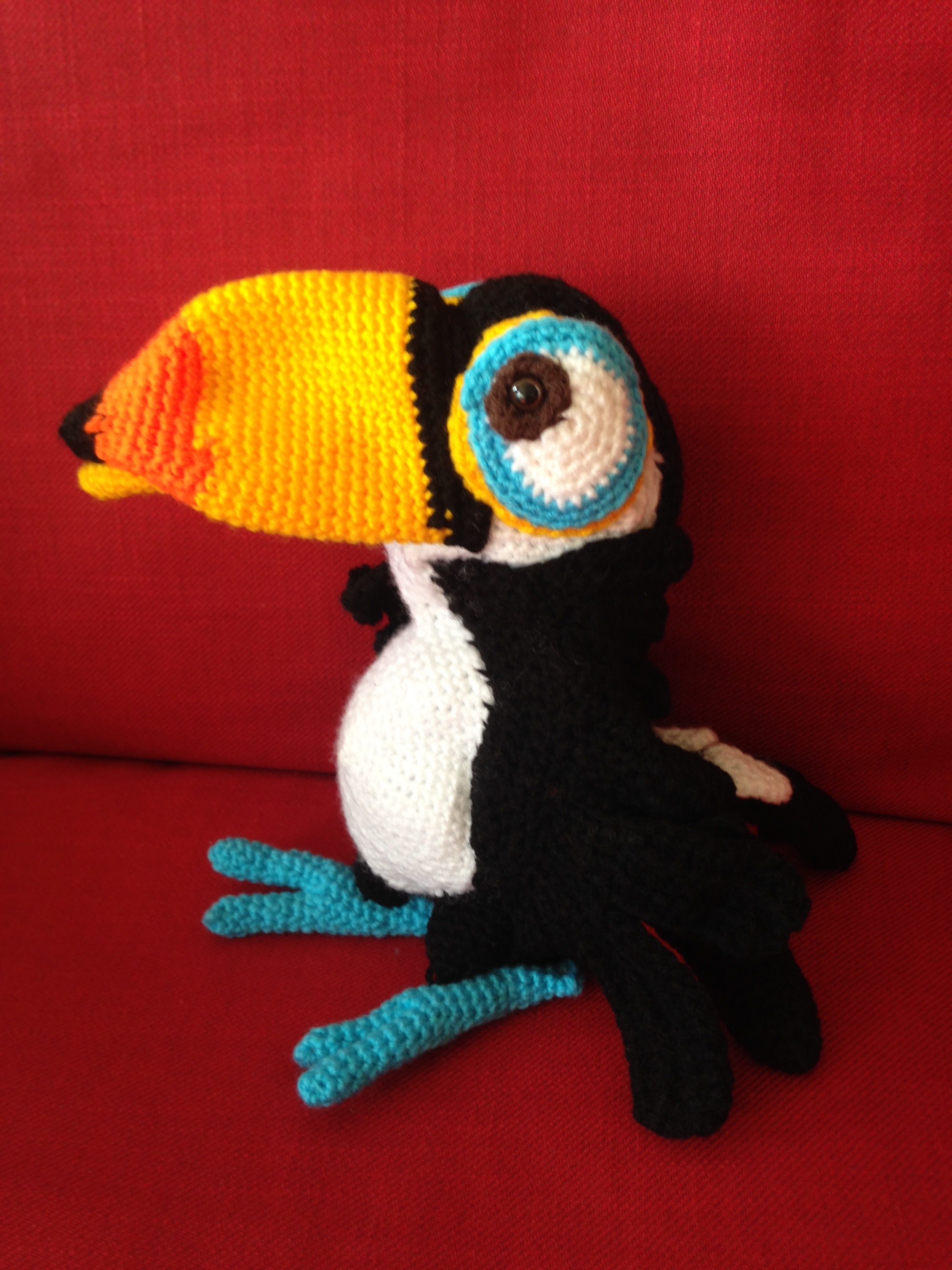 Adeline, le toucan